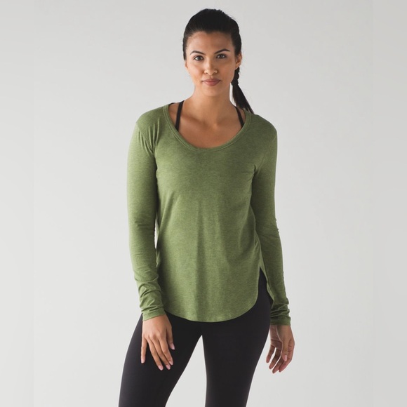 lululemon athletica Tops - Lululemon Love Scoop Long Sleeve Size 12